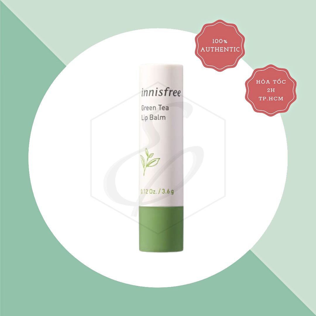 Son Dưỡng Innisfree Green Tea Lip Balm - 3.6g